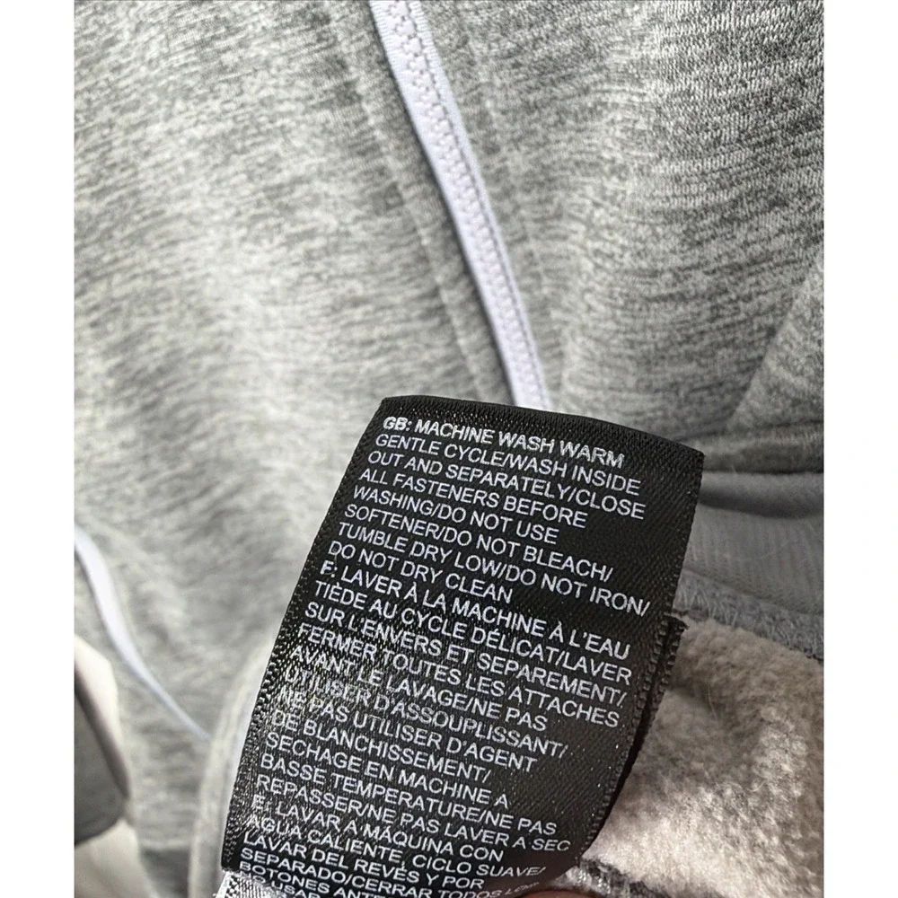 The North Face Canyonlands Mens Med Full-Zip Fleece Jacket Gray Gorpcore Utility